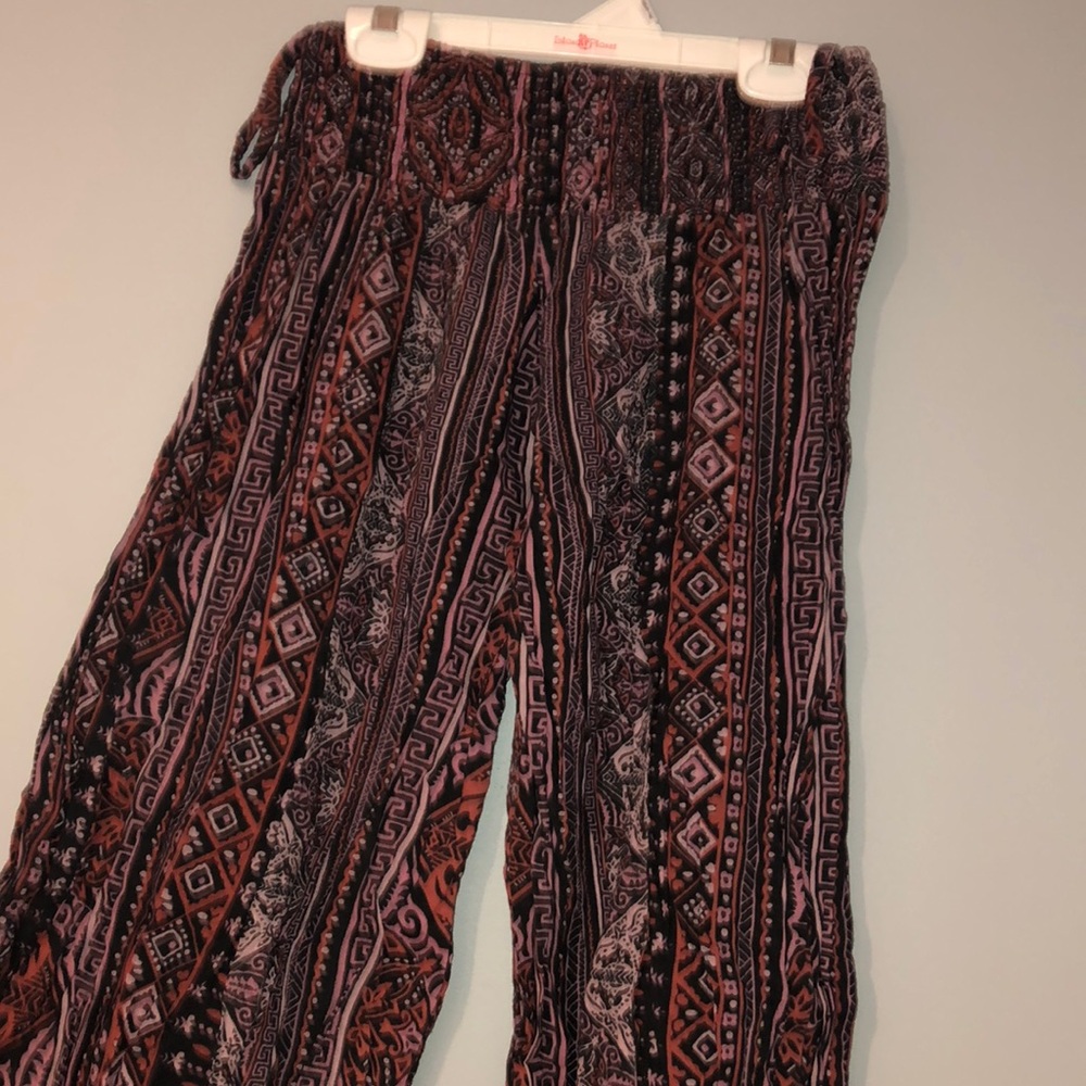 Loose Pink High-rise Yoga Pants!